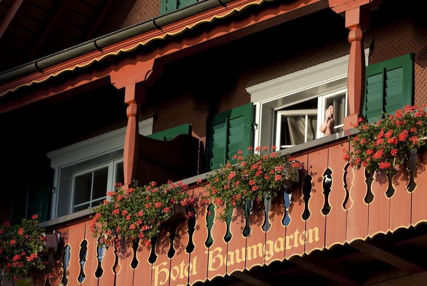 Gastehaus Baumgarten Hotel Kehrsiten Bagian luar foto