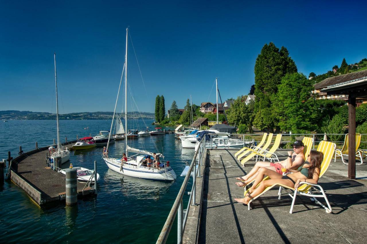 Gastehaus Baumgarten Hotel Kehrsiten Bagian luar foto